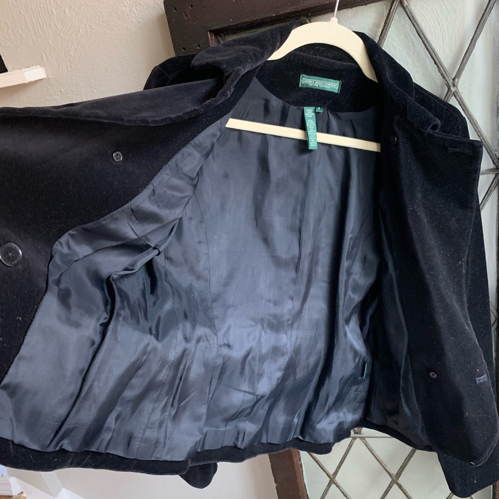 Double breasted velvet blazer - Picture 6 of 6